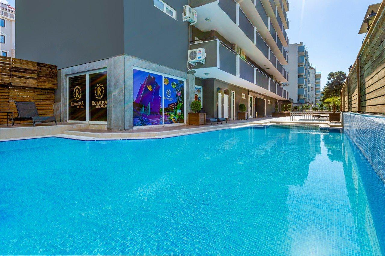 Royalisa City Apart Hotel Alanya Extérieur photo